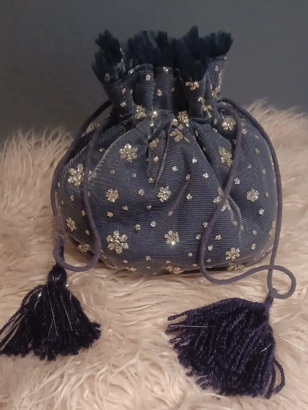 Free People Gorgeous Sparkly Pouch
